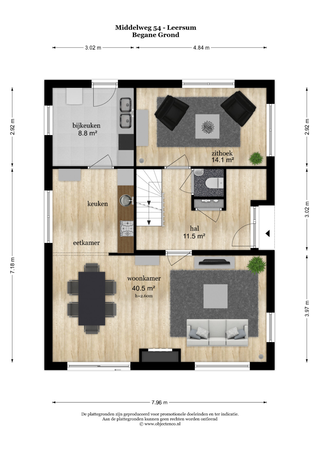 Vrijstaande woning te koop: Middelweg 54, Leersum